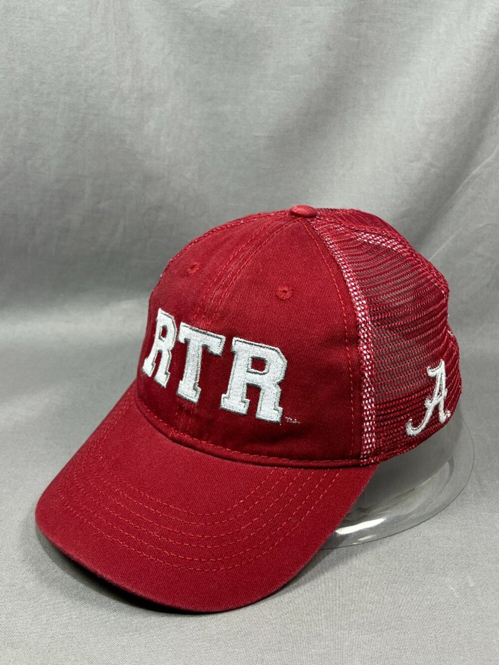 Alabama Crimson Roll Tide Roll UA Snapback Hat Dad Cap Bama Red Trucker Mens